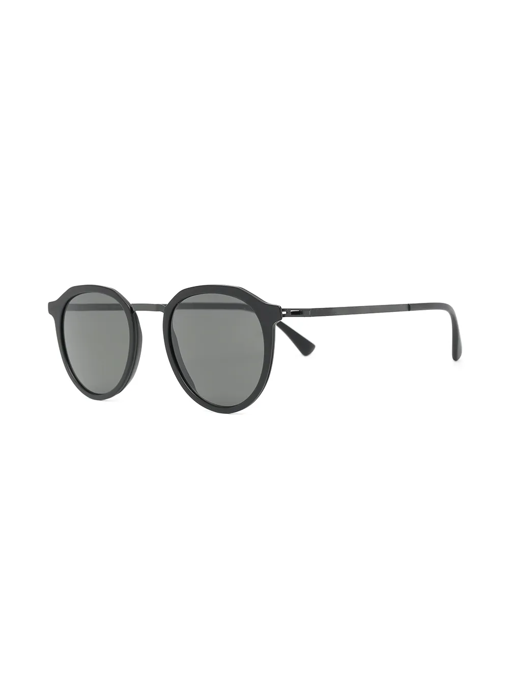 Mykita Paulson zonnebril met rond montuur - Zwart