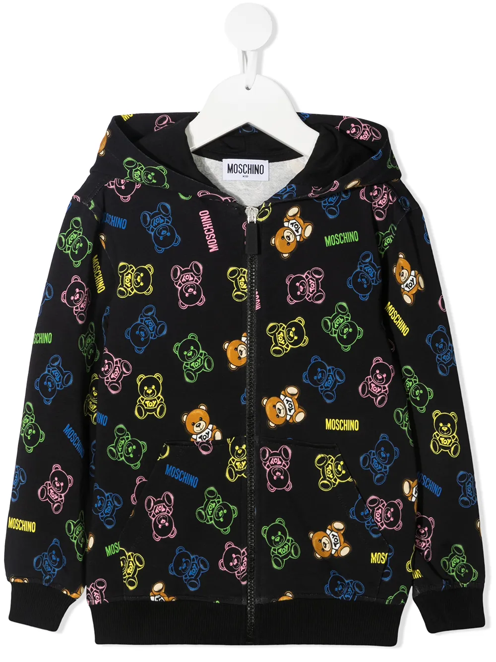 фото Moschino kids худи с принтом