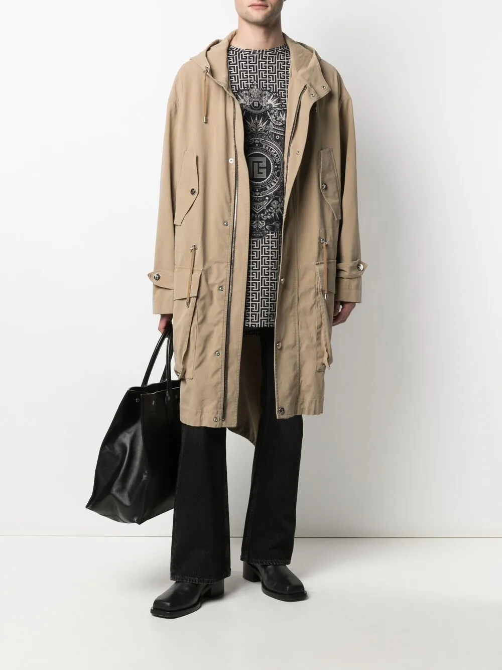 фото Balmain футболка с монограммой