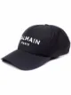Image 1 of Balmain logo-embroidered baseball cap