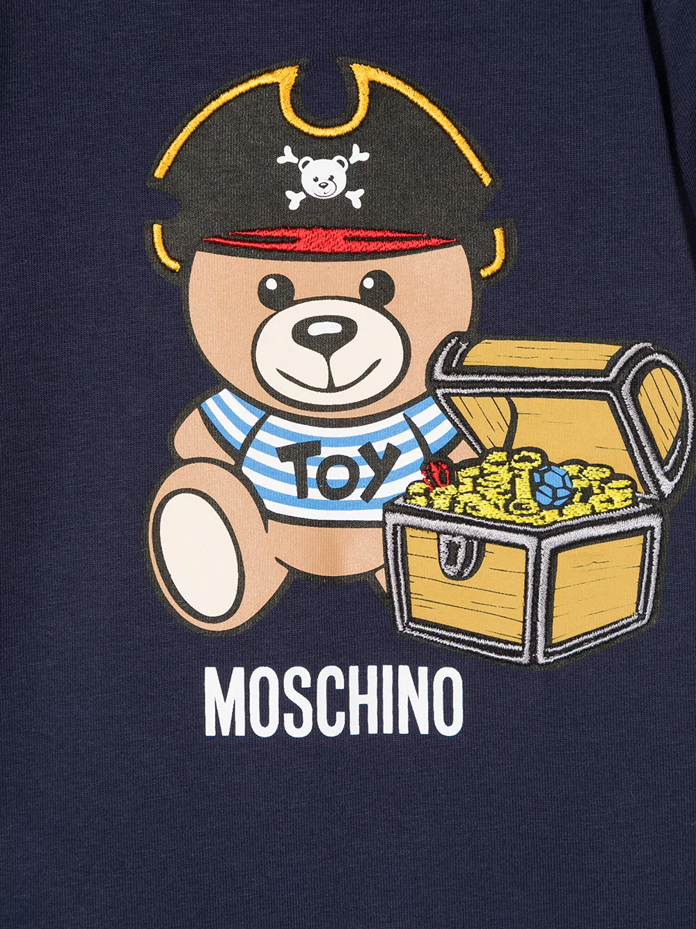 фото Moschino kids комбинезон с принтом