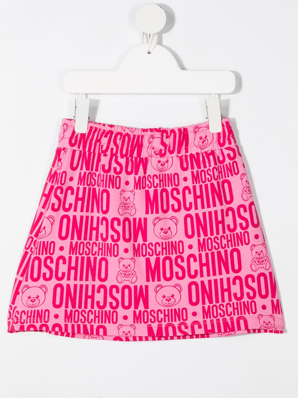 фото Moschino kids юбка с монограммой