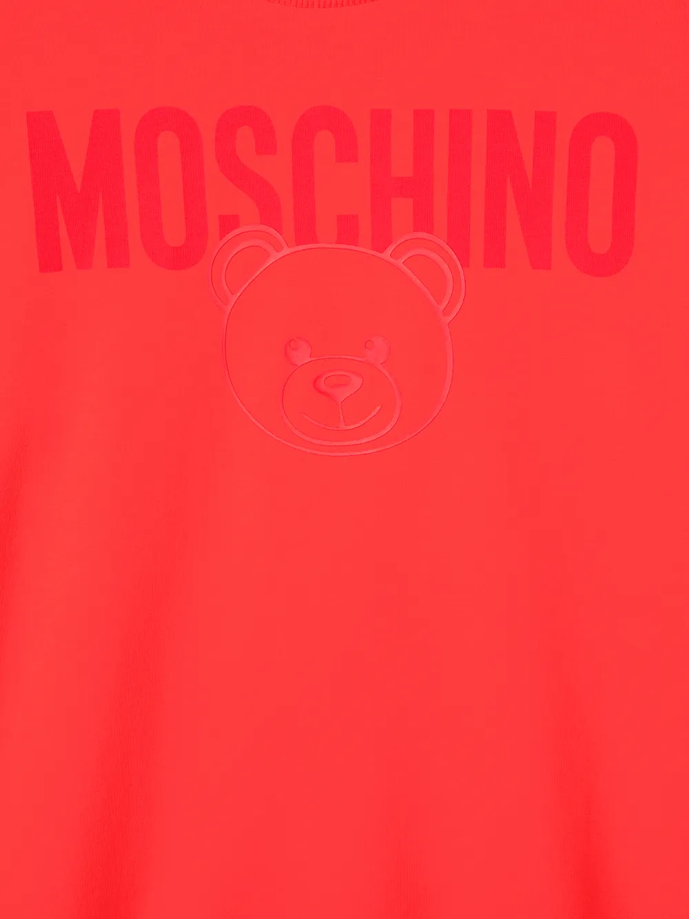 фото Moschino kids толстовка с логотипом