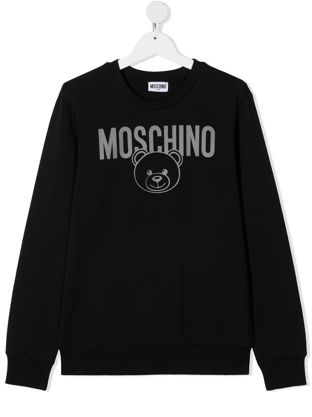 фото Moschino kids толстовка с логотипом