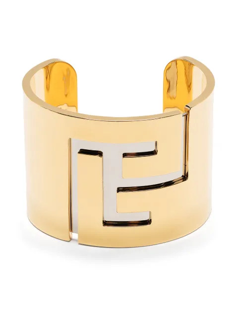 Balmain PB initials bracelet