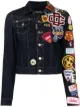 Image 1 of Dsquared2 logo-patch denim jacket