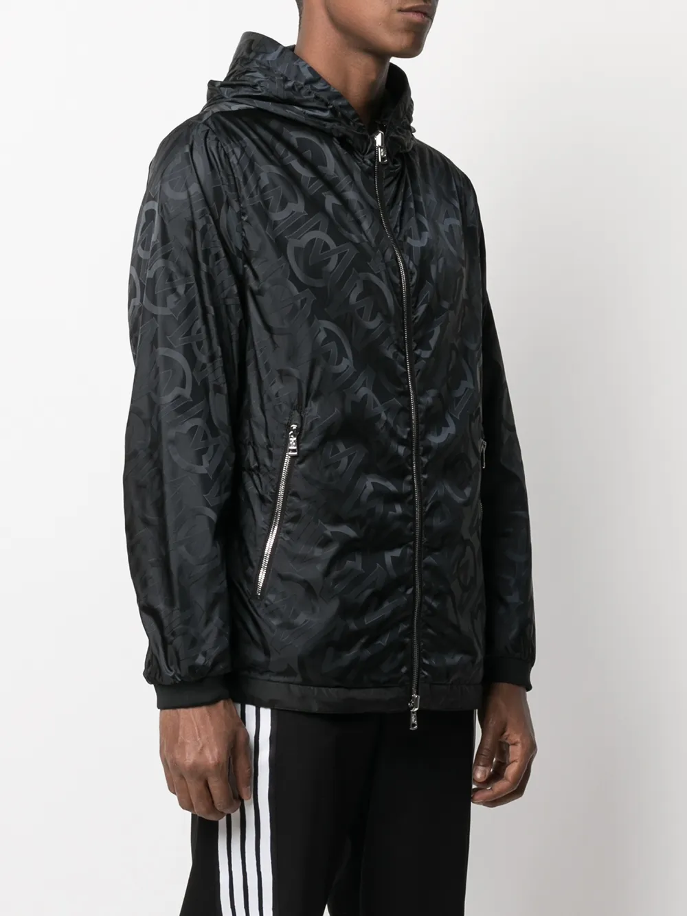 Moncler logo-print zip-up Lightweight Jacket - Farfetch