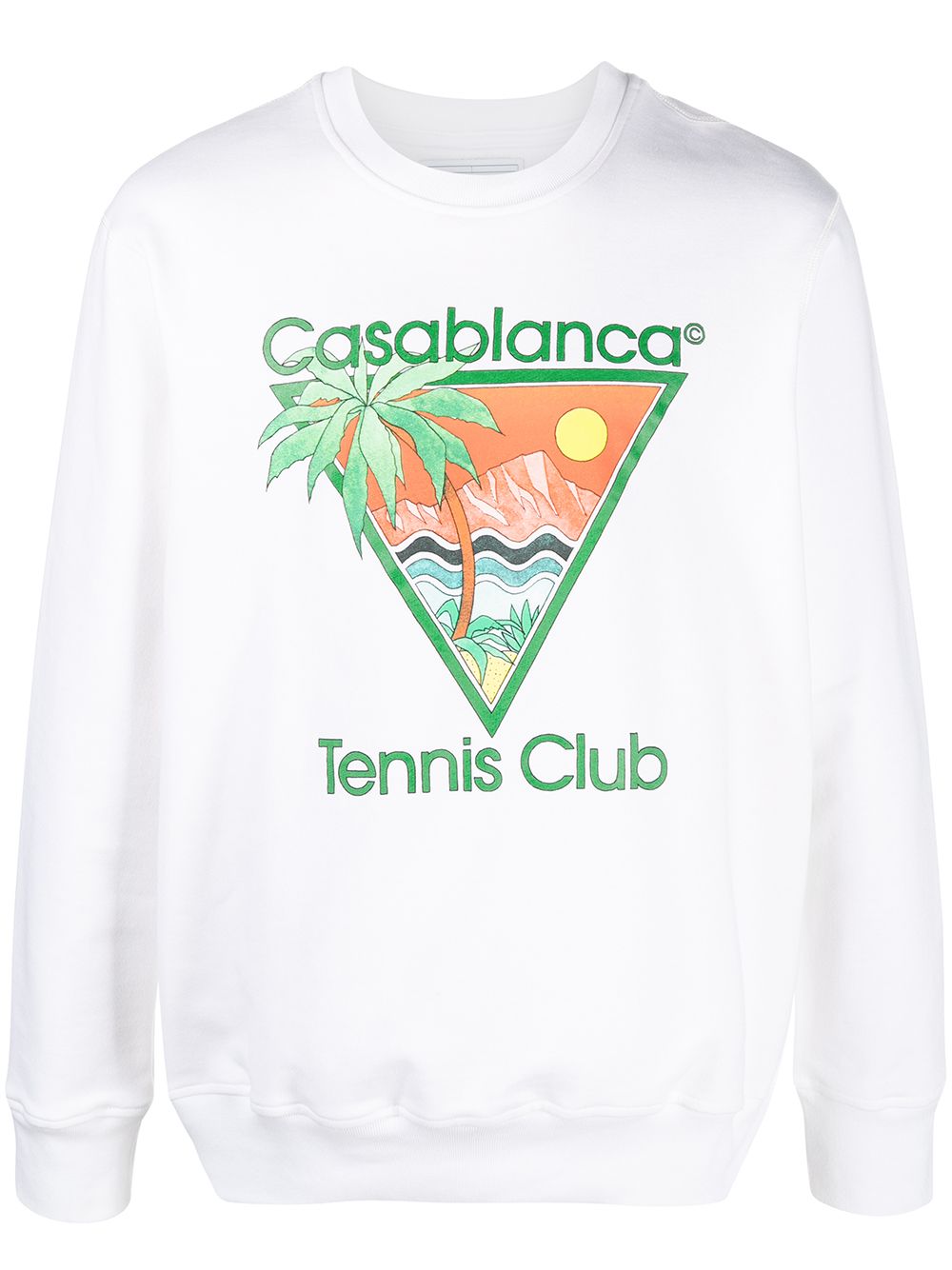 фото Casablanca толстовка с принтом tennis club