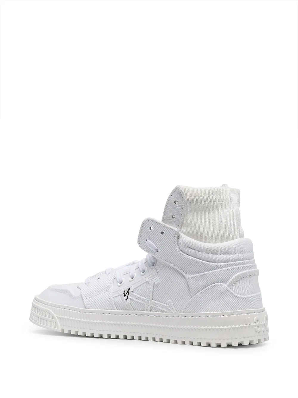 фото Off-white высокие кроссовки off-court