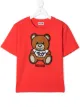 Image 1 of Moschino Kids teddy bear-print logo t-shirt