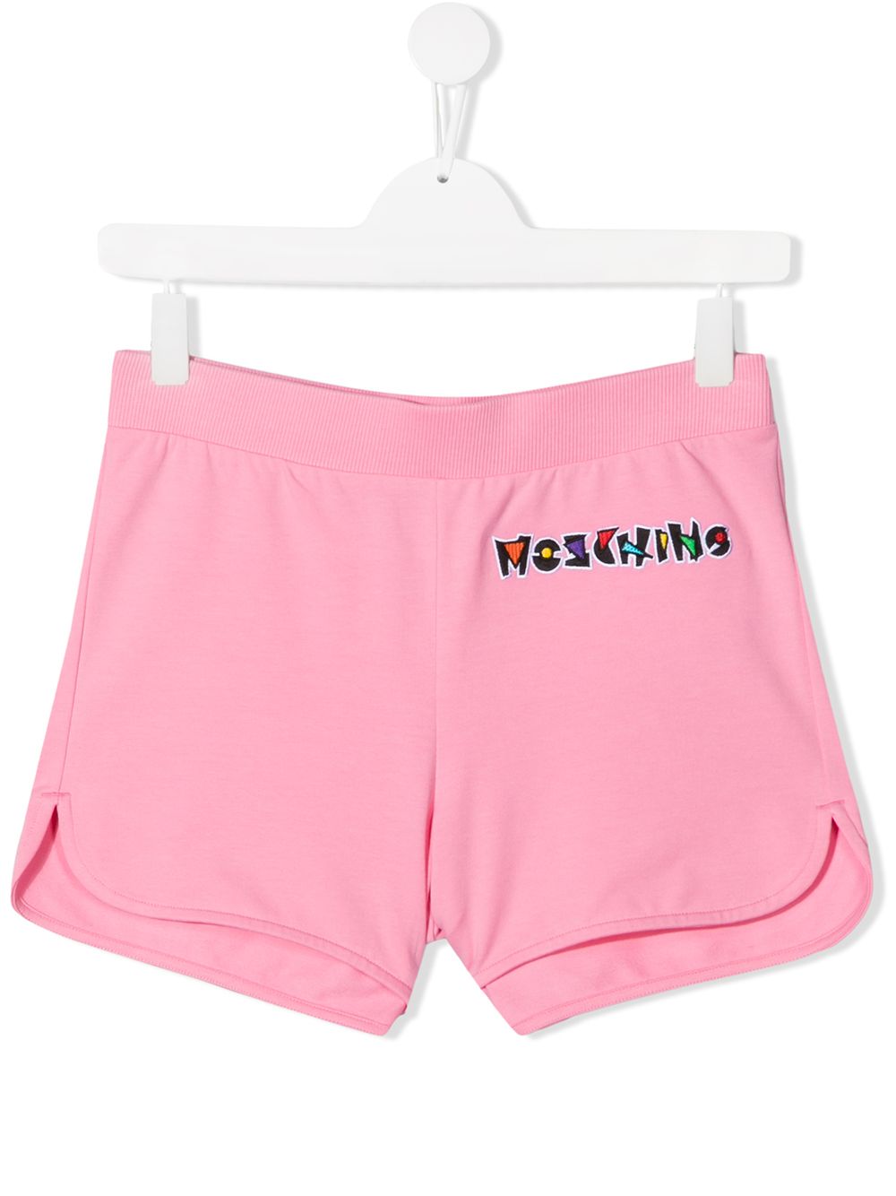 фото Moschino kids спортивные шорты с логотипом