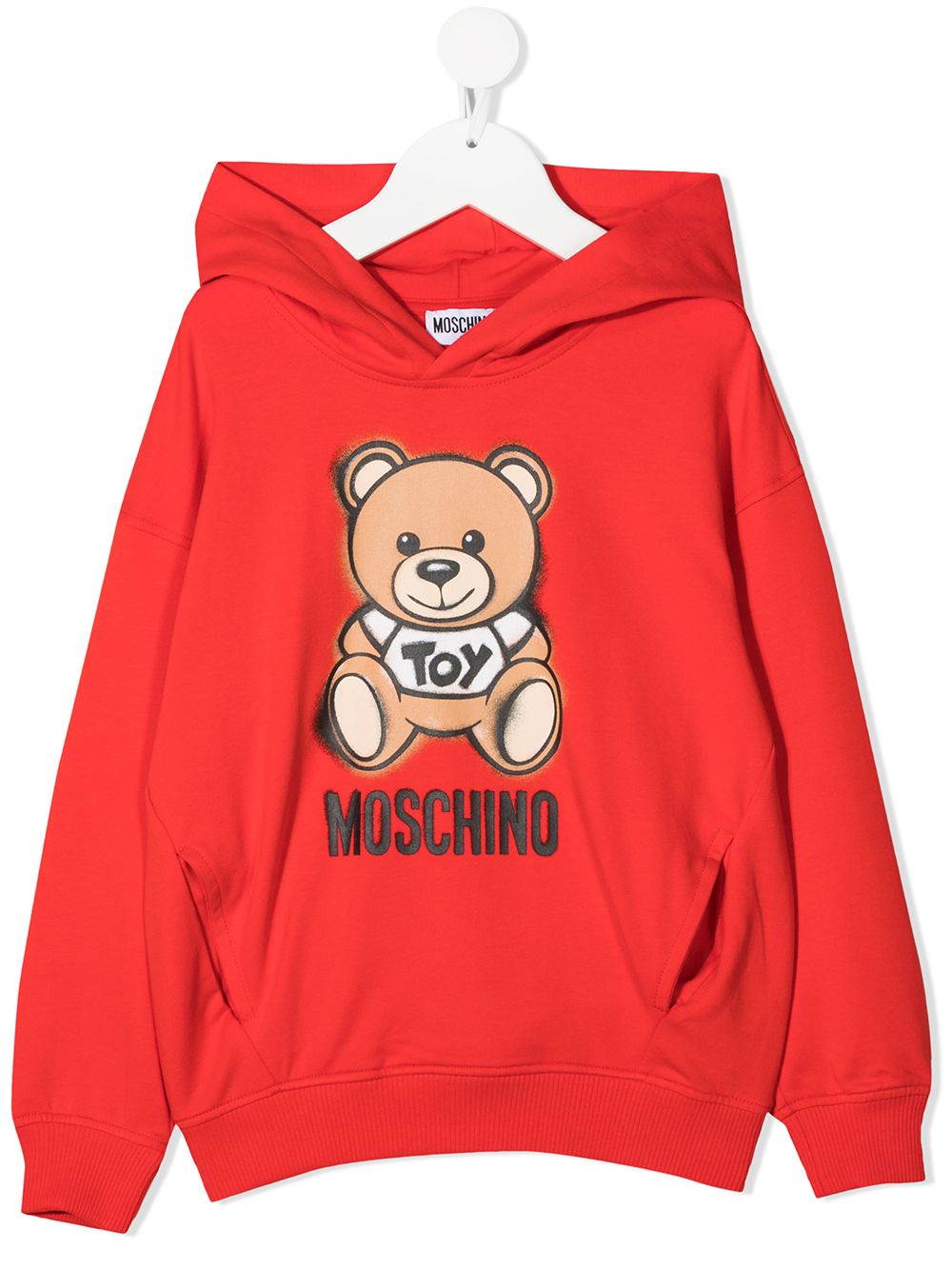 фото Moschino kids худи с принтом