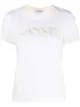 Image 1 of LANVIN logo-embroidered T-shirt
