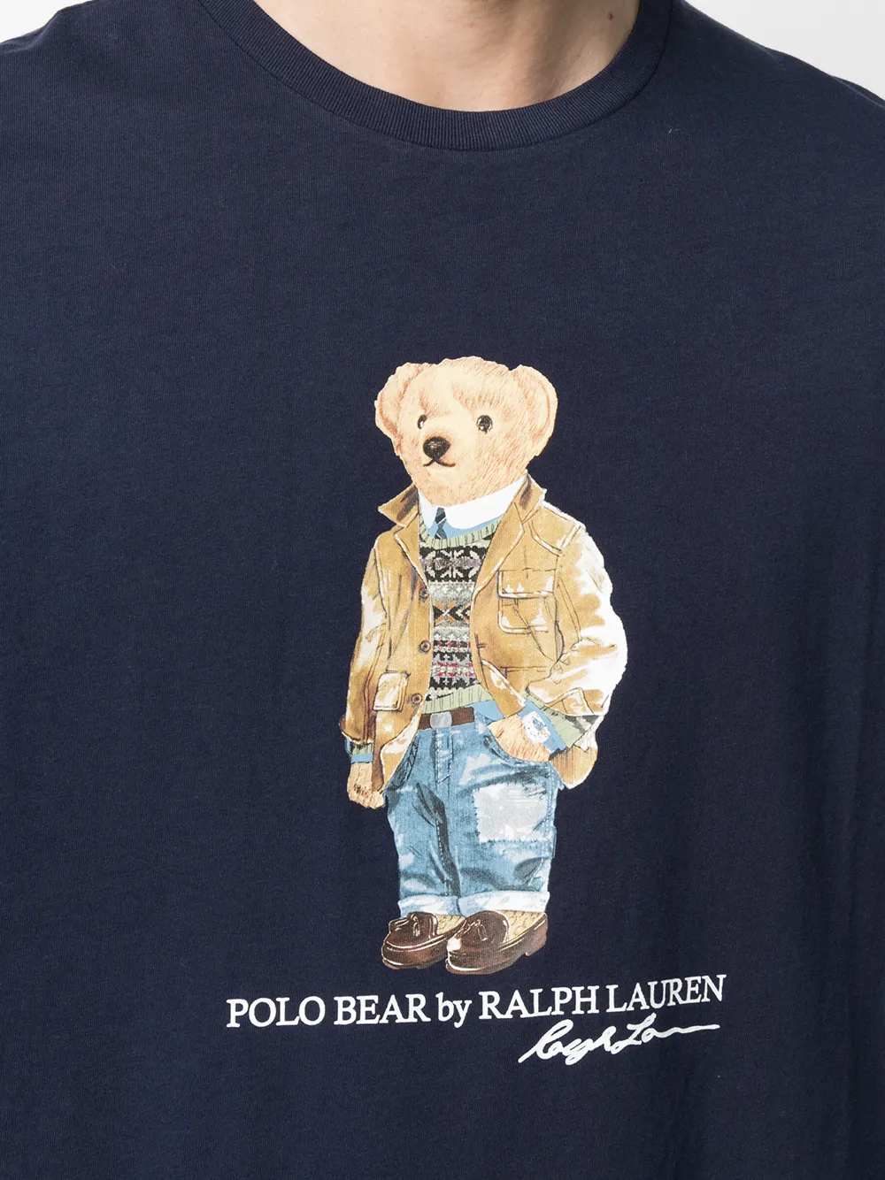 фото Polo ralph lauren футболка с принтом