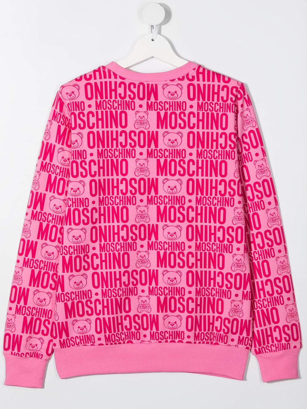 фото Moschino kids толстовка с логотипом