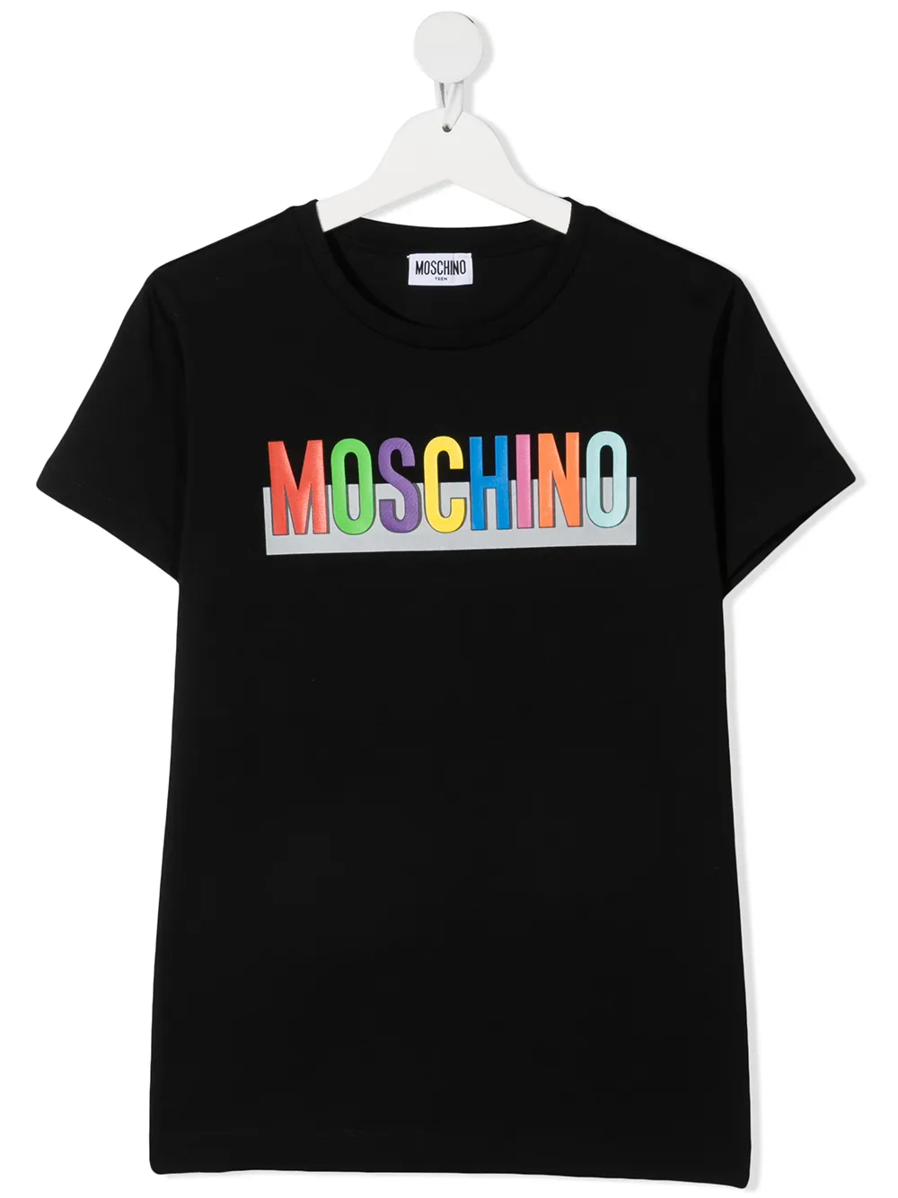 фото Moschino kids футболка с логотипом