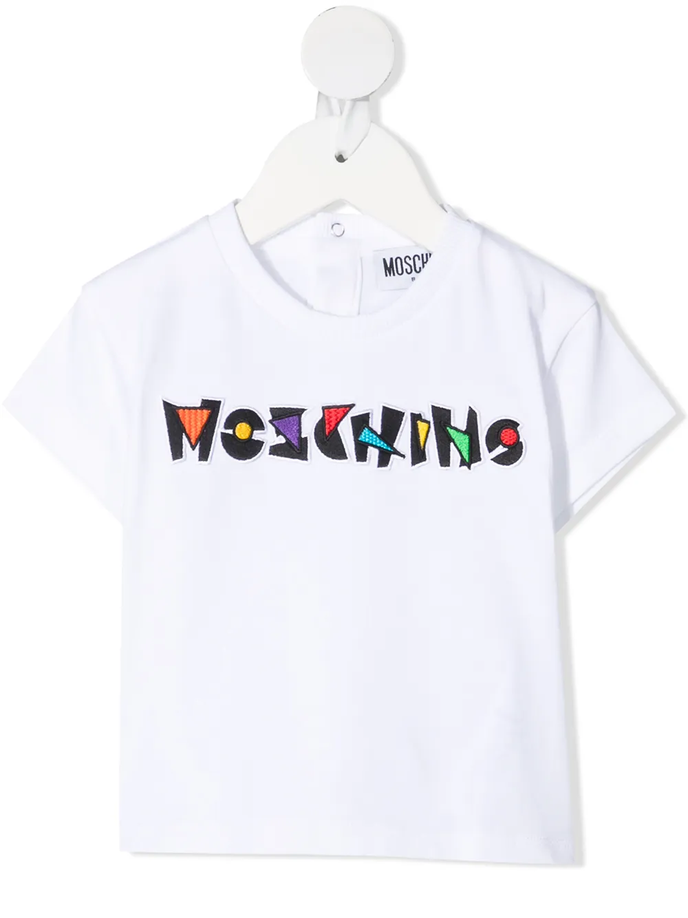 фото Moschino kids футболка с логотипом