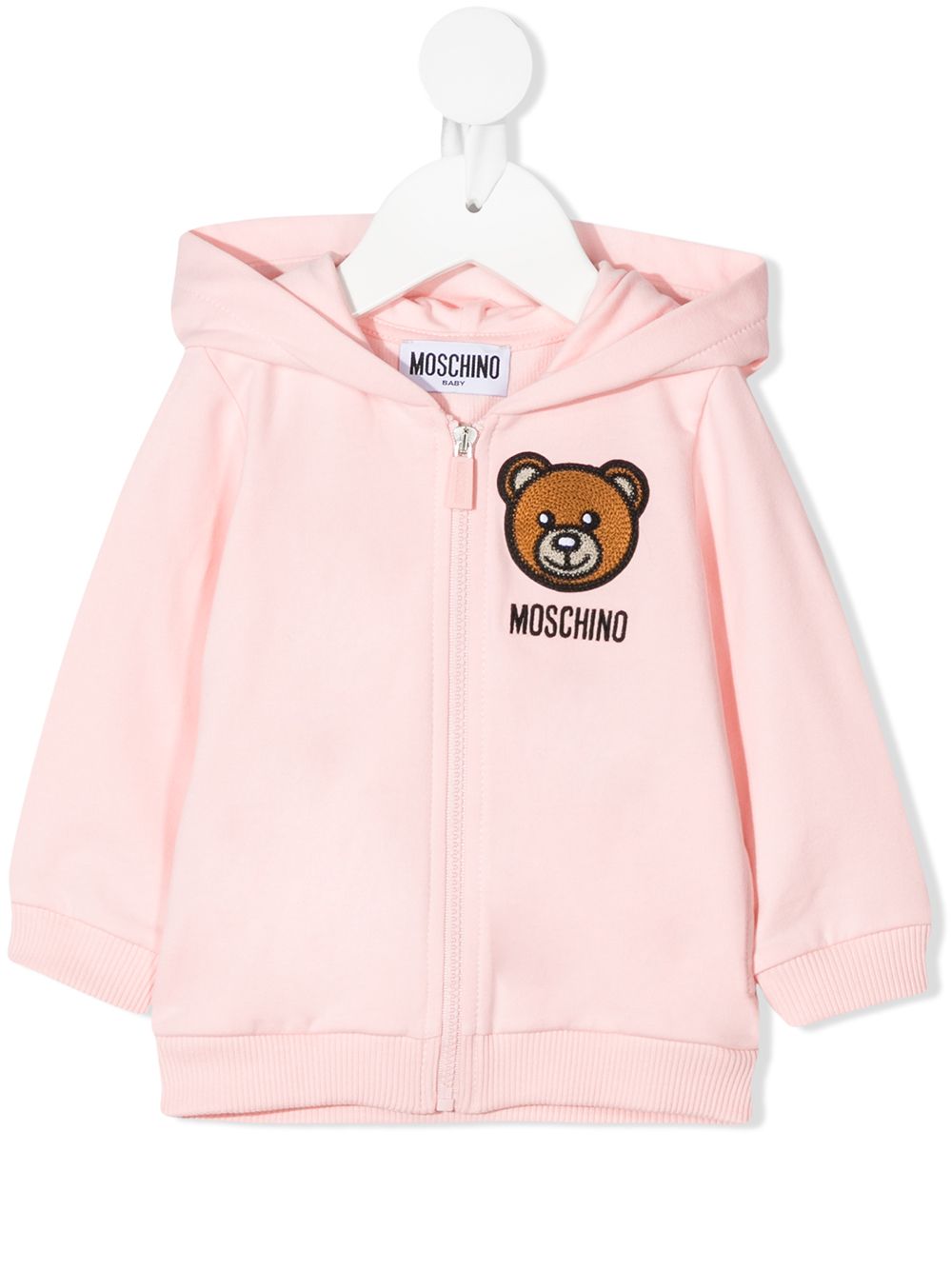 фото Moschino kids худи teddy bear на молнии