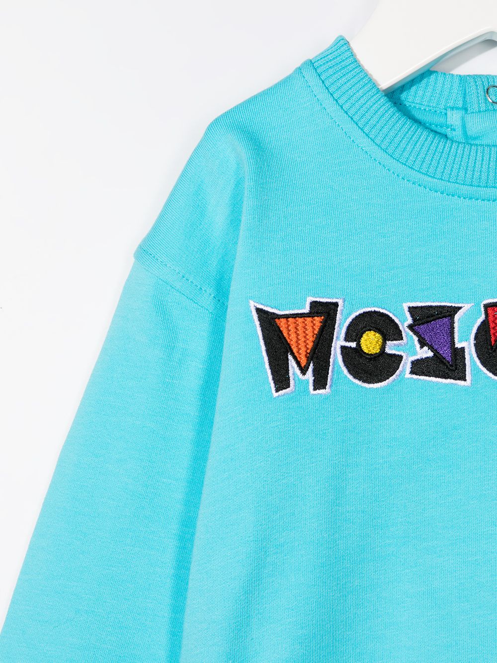 фото Moschino kids толстовка с вышитым логотипом