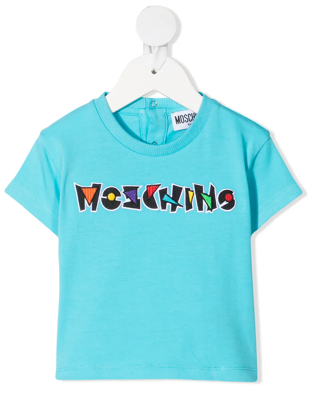 фото Moschino kids футболка с логотипом