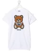 Image 1 of Moschino Kids Teddy-print T-shirt dress