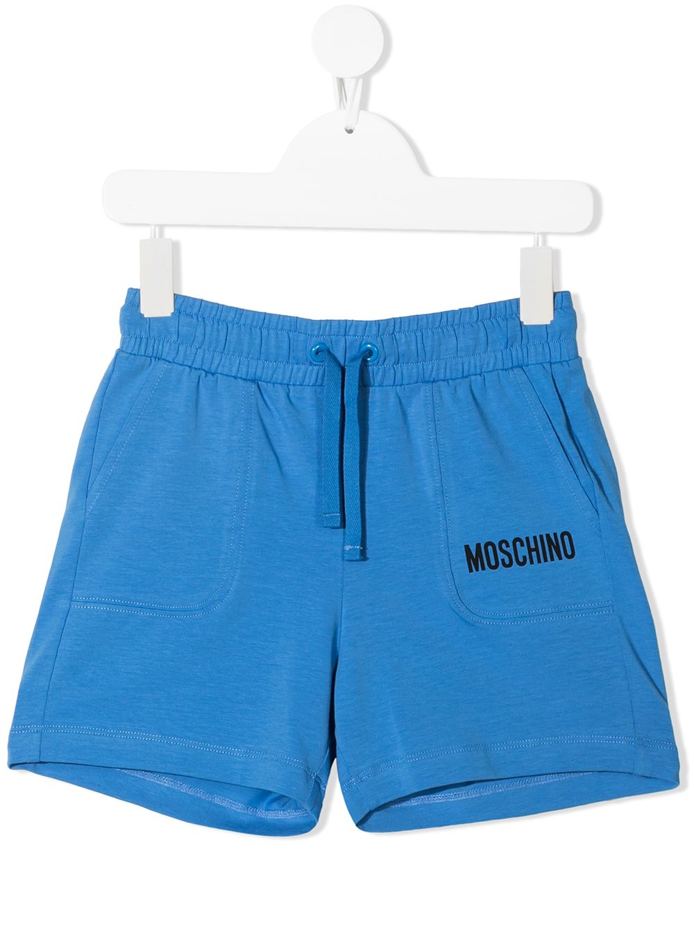 фото Moschino kids шорты из джерси с логотипом