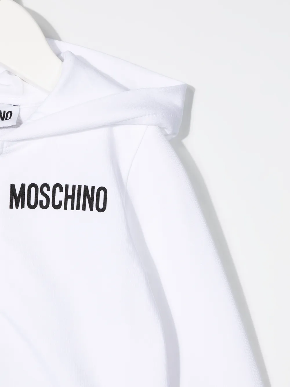 фото Moschino kids толстовка с капюшоном