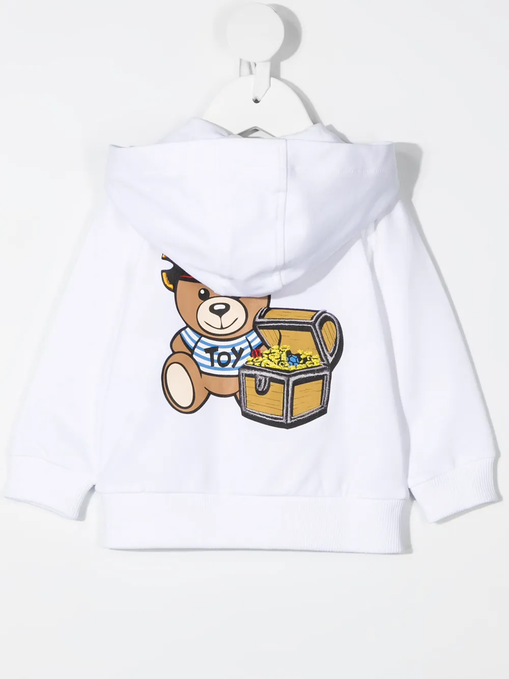 фото Moschino kids толстовка с капюшоном