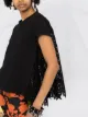 Sacai star cut-out back panel T-shirt