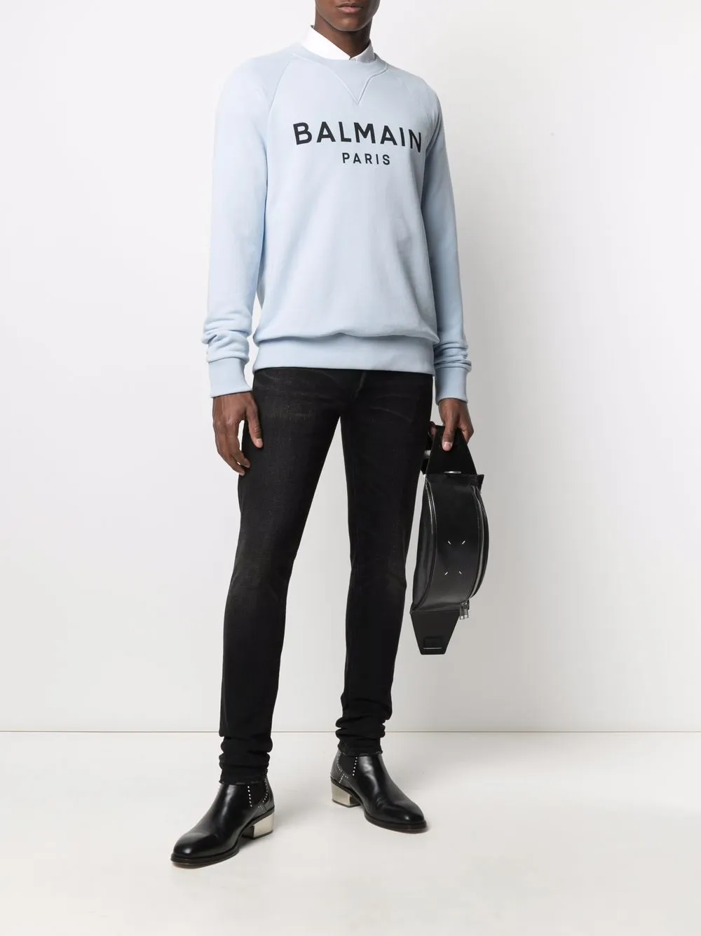 фото Balmain толстовка с логотипом