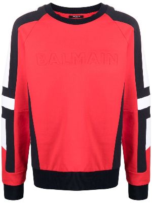 balmain sweatshirt mens sale