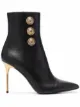Imagem 1 de Balmain Bota salto agulha com aplicação de botões