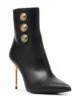 Imagem 2 de Balmain Bota salto agulha com aplicação de botões