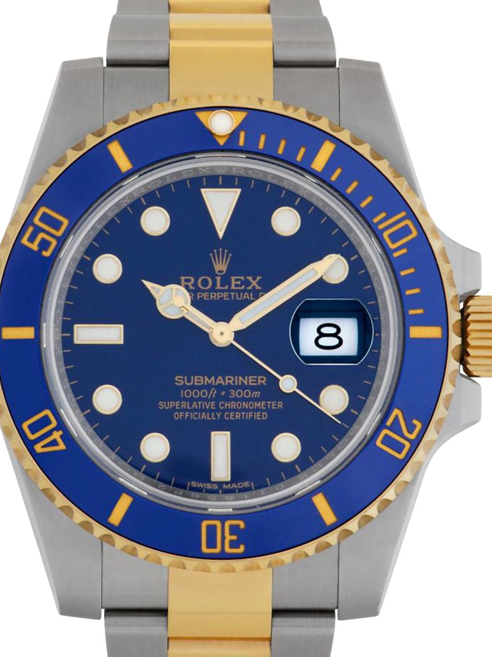 фото Rolex наручные часы submariner pre-owned 40 мм 2016-го года