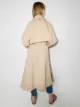 Tom Wood double-breasted belted trench coat