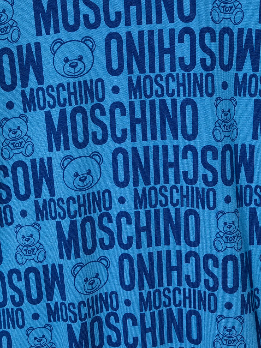 фото Moschino kids толстовка с логотипом