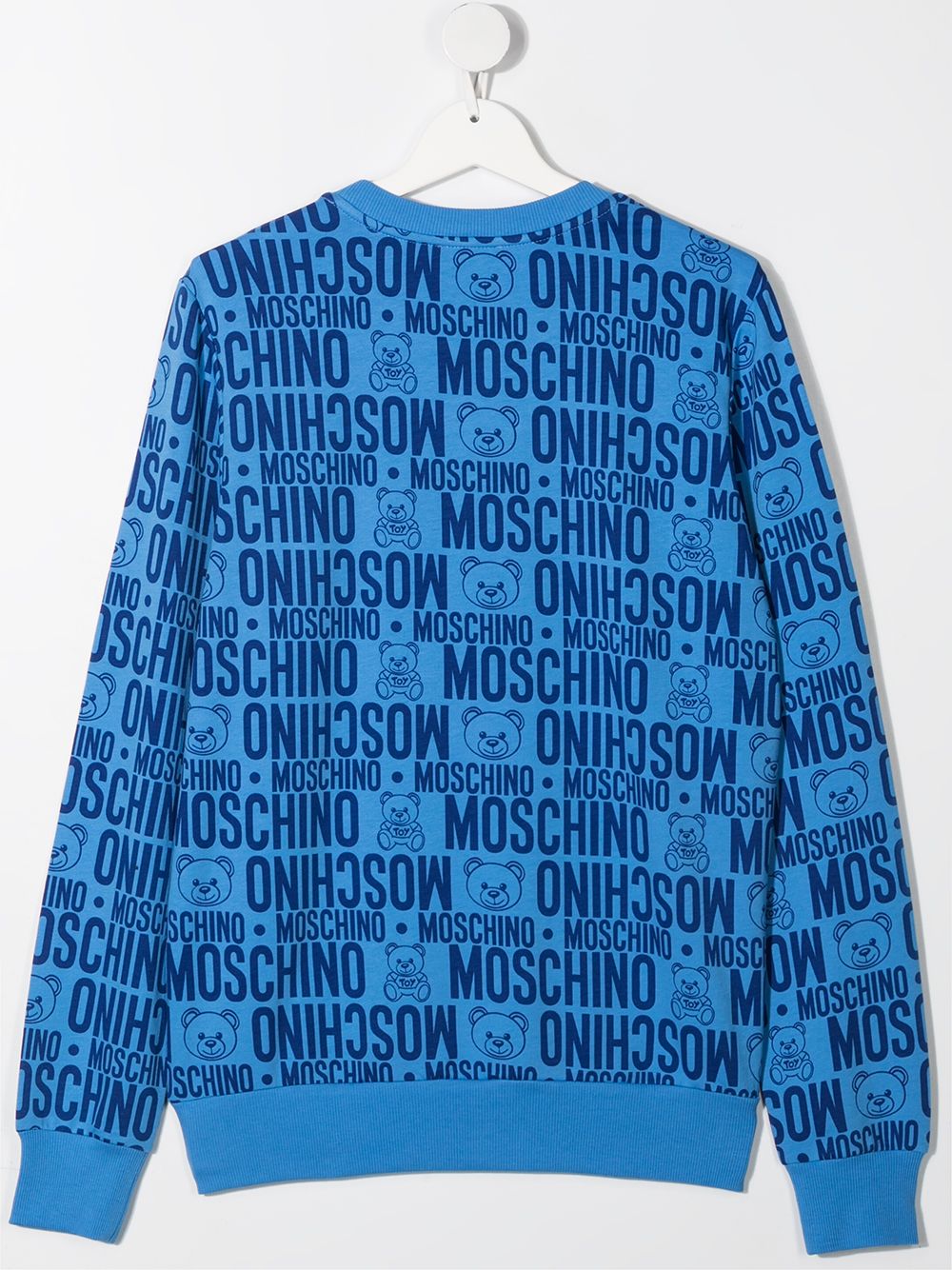 фото Moschino kids толстовка с логотипом