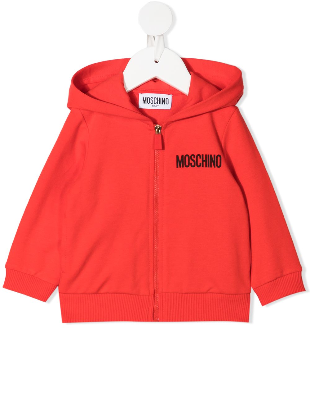 фото Moschino kids худи с принтом teddy bear