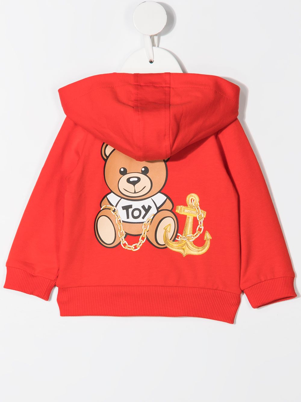 фото Moschino kids худи с принтом teddy bear