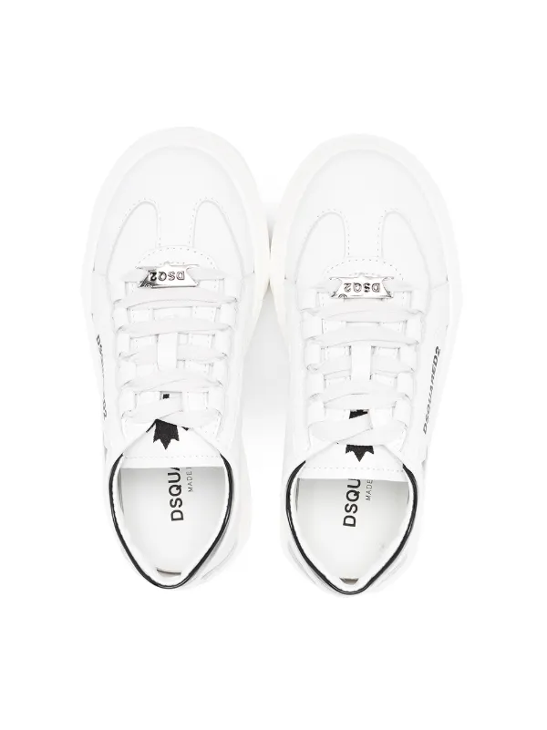 DSQUARED2 KIDS logo-print Sneakers | White | FARFETCH