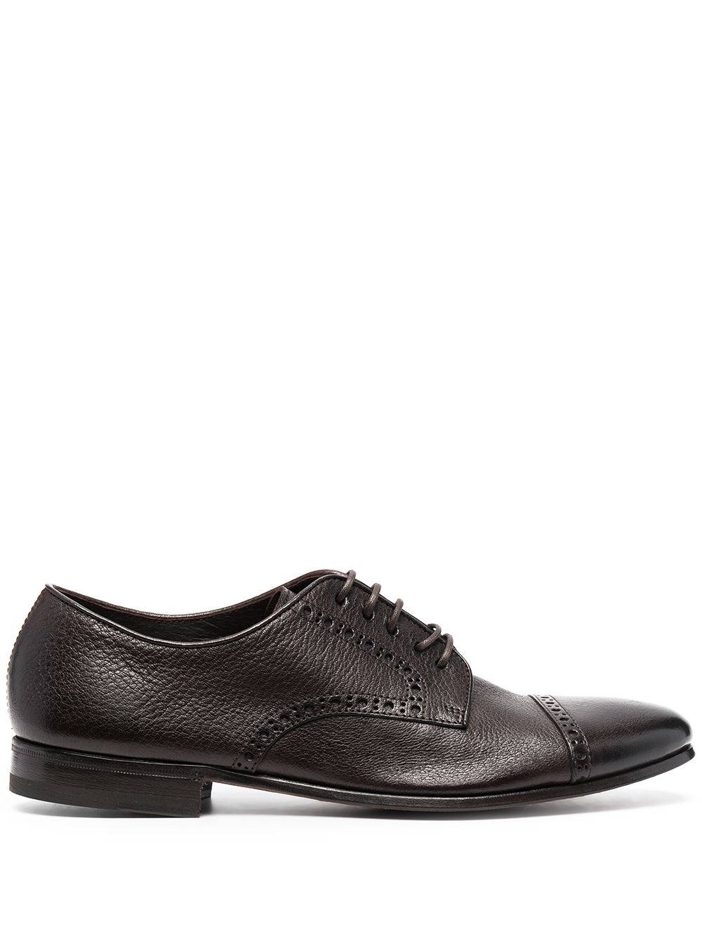 фото Henderson baracco brogue detail lace-up shoes