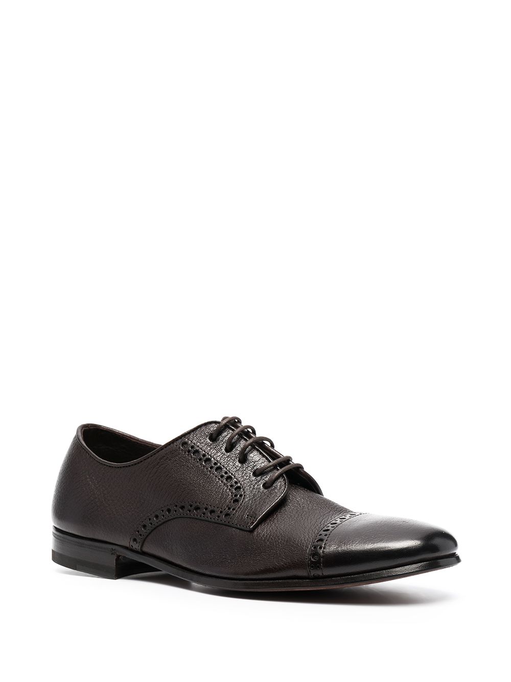 фото Henderson baracco brogue detail lace-up shoes