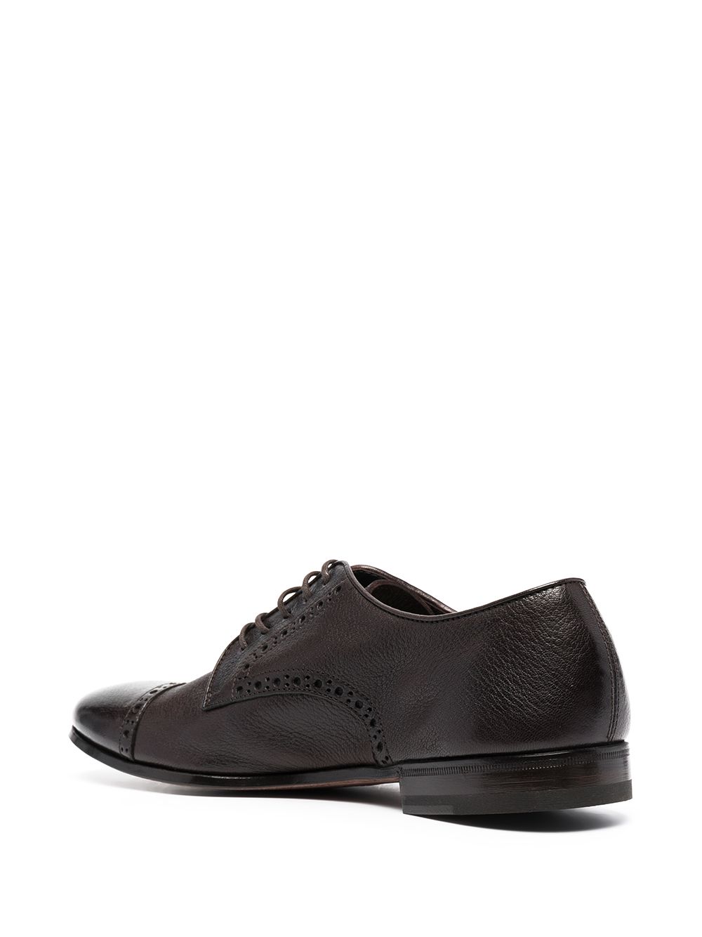 фото Henderson baracco brogue detail lace-up shoes