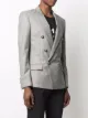 Balmain peak-lapel double-breasted blazer