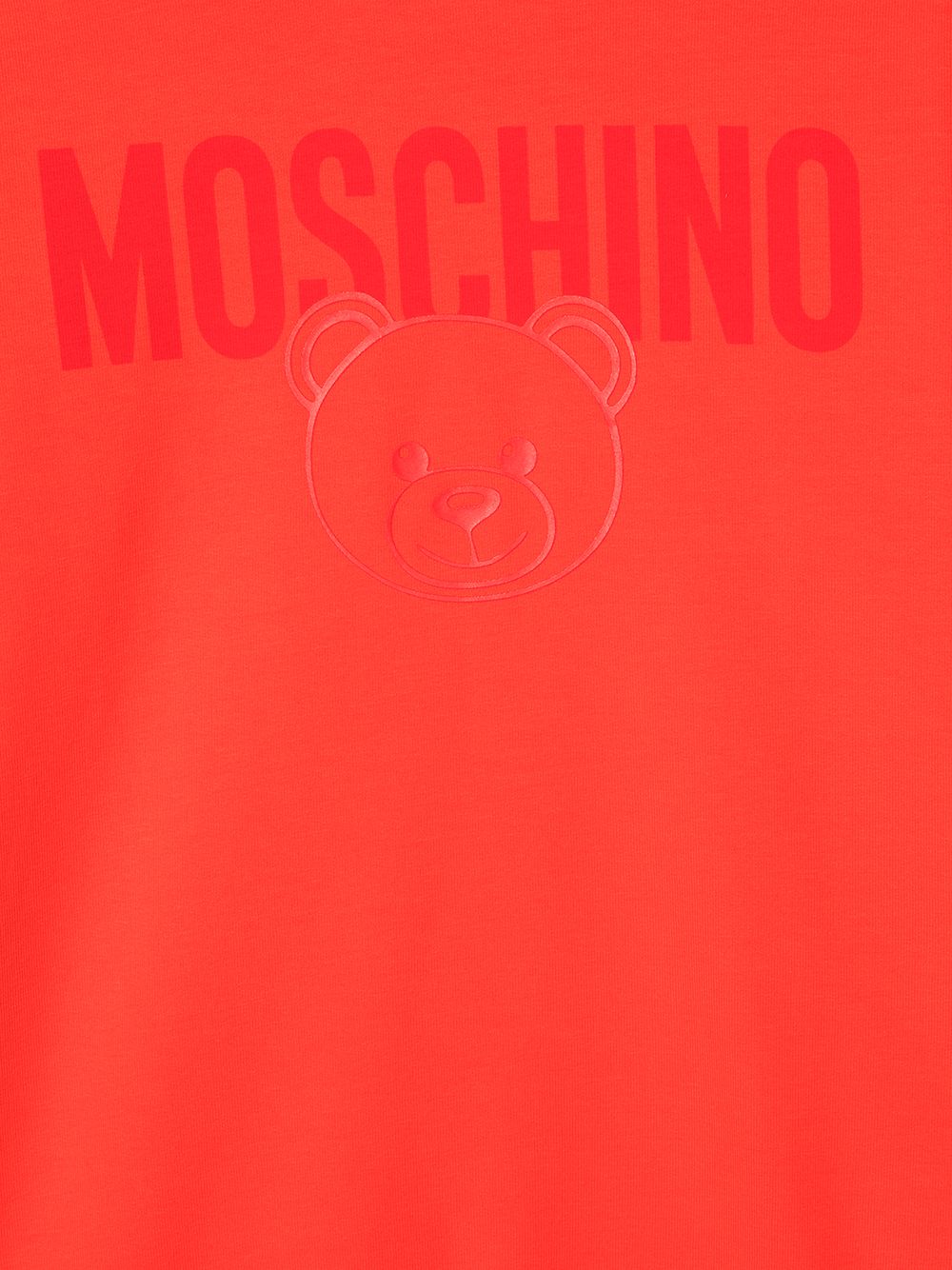 фото Moschino kids толстовка с логотипом