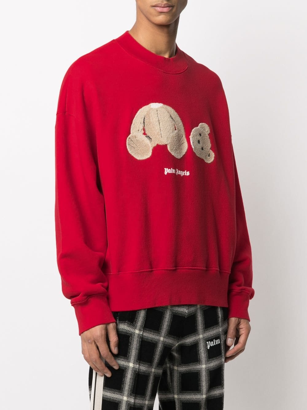 Palm Angels Bear Cotton Sweatshirt - Farfetch