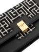 Balmain mini 1945 monogram jacquard bag
