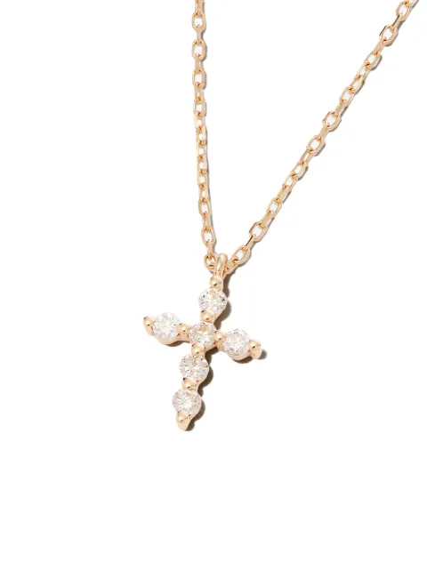 Persée 18kt Yellow Gold Cross Diamond 