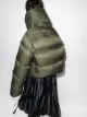 Rick Owens funnel high-neck puffer jacket