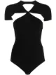 Image 1 of Khaite Vita cutout-detail bodysuit